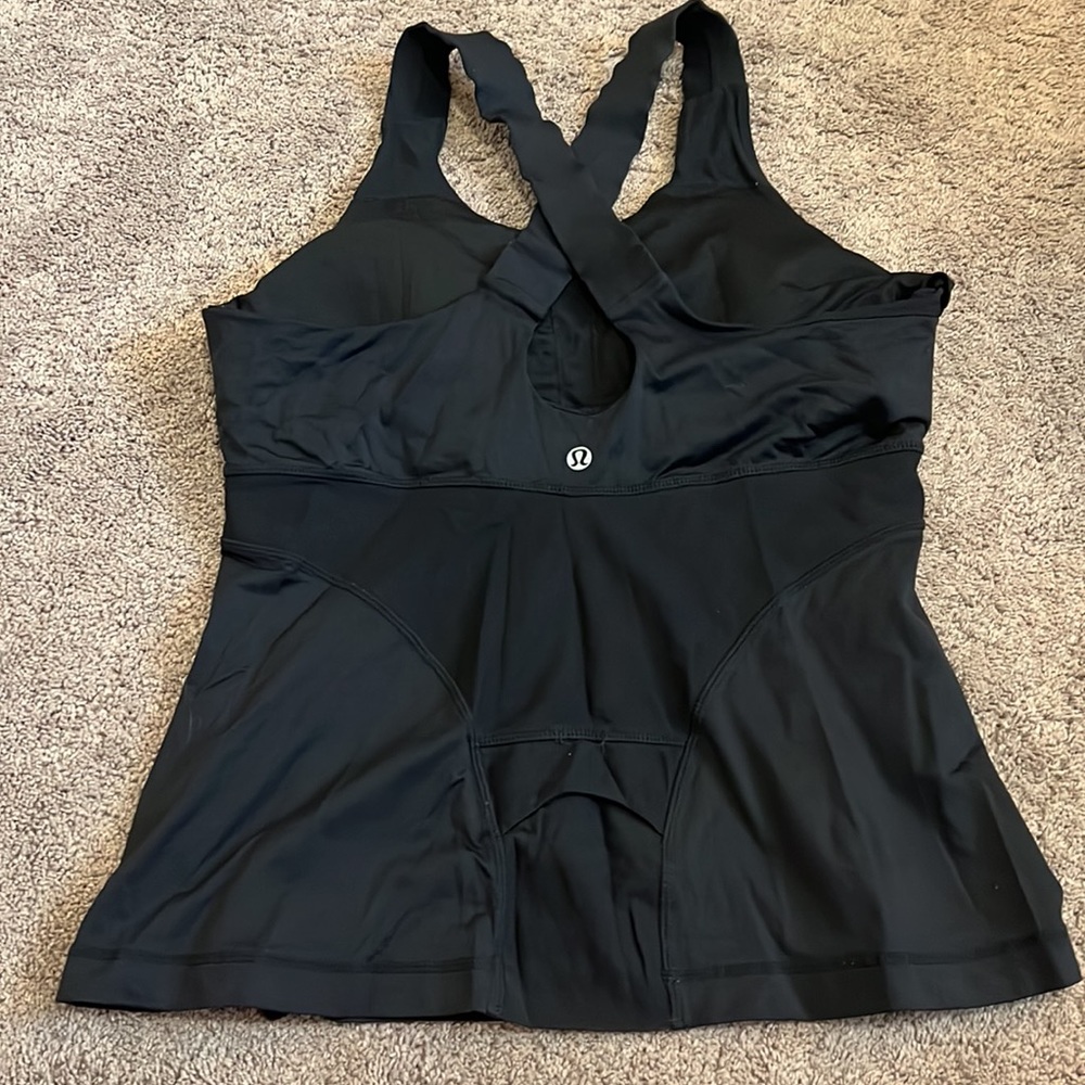 Lululemon • Black Racer Back Tank - Picture 2 of 3